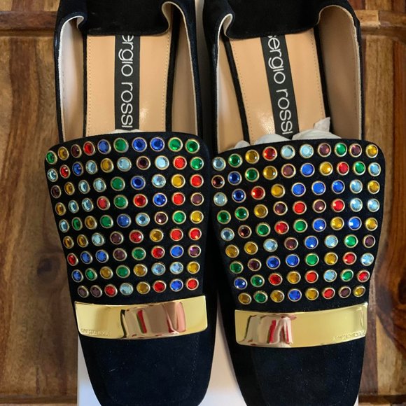 NEW. Sergio Rossi  flats, loafers Sold. - Picture 2 of 6